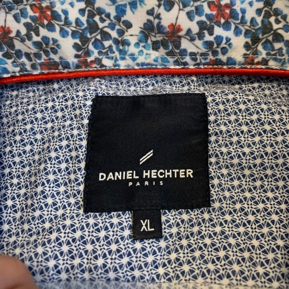 Daniel Hechter Paris Men's Long Sleeve Button-Up Shirt - Size XL - Picture 4 of 5